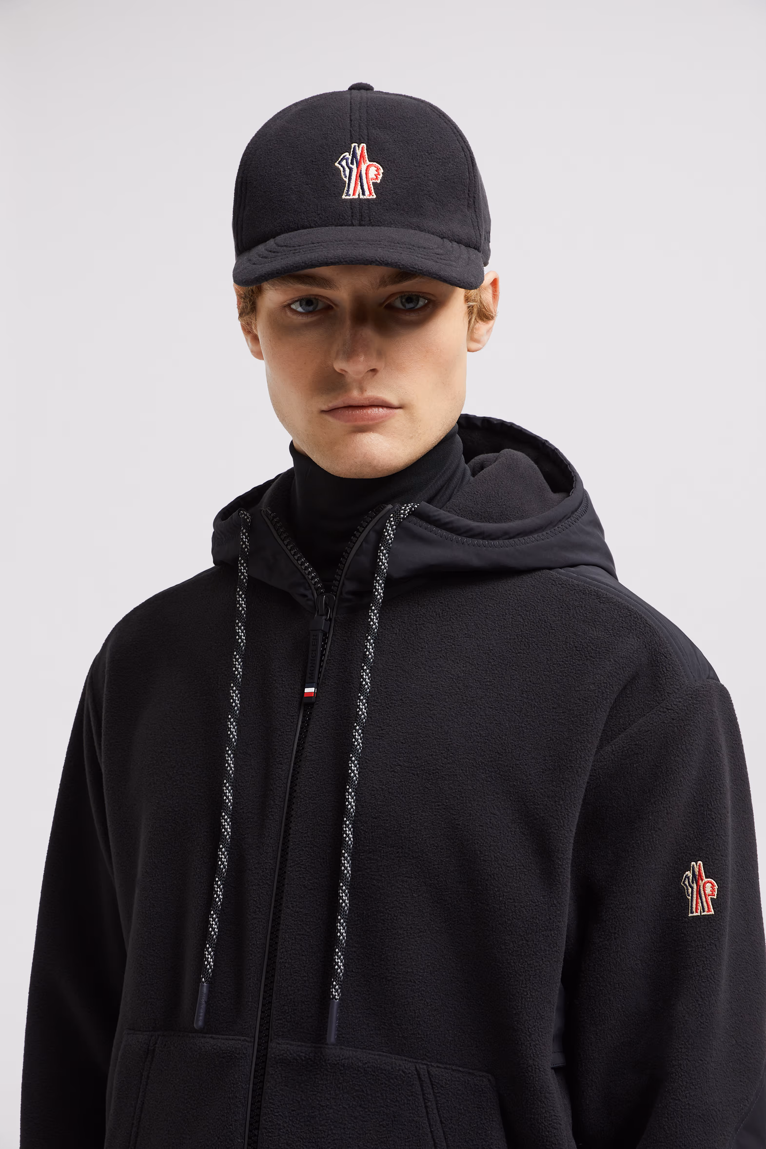 Polartec® Baseball Cap Gender Neutral Black Moncler 2